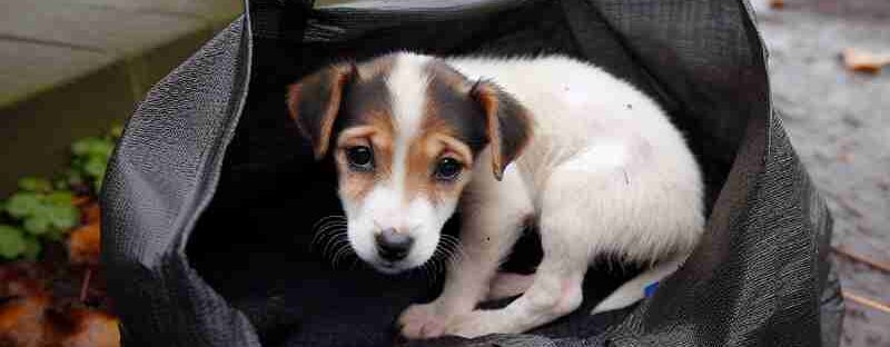 8-Week-Old Jack Russell Pup Found Abandoned in South Yorkshire, Concept art for illustrative purpose, tags: mexborough, - Monok